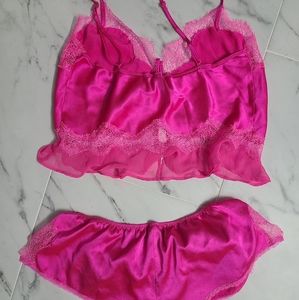 Victoria's Secret satin lingerie